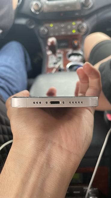 apple 14 pro max: IPhone 12, Б/у, 128 ГБ, Белый, Коробка, 75 % — 2
