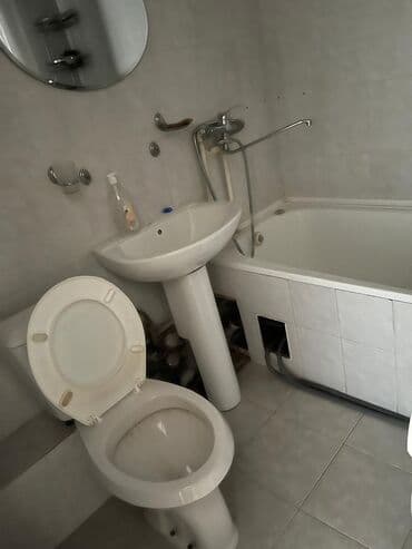 сдаю квартира район кок жар: 1 комната, 34 м², 105 серия, 8 этаж, Косметический ремонт — 5