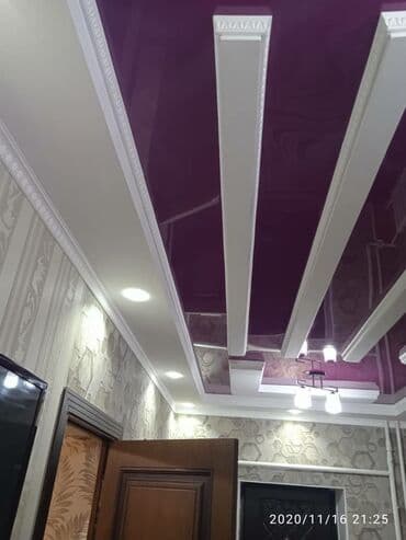 потолок гипсокартон: Натяжной потолок Глянцевое, Матовое, 3D потолки Демонтаж — 11