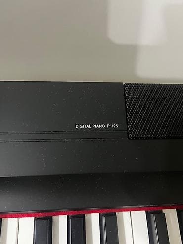 музыкальные инструменты: Цифровое пианино Yamaha P-125 - Полноразмерная клавиатура 88 клавиш с — 3