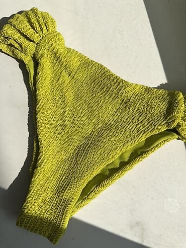 яркие купальники: Раздельный купальник, Халтер-лиф, S, M, Стандарт — 3