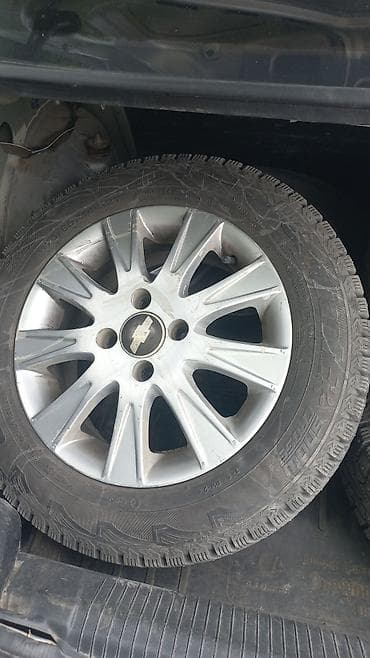 r17 r18: Колеса в сборе 175 / 65 / R 14, Зимняя шипованная, Б/у, Комплект, Легковые, Литые, отверстий - 5 — 1