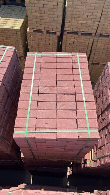 материал для лестницы: Брусчатка кирпич, Другое применение, Прессованная, Новый, Укладка, Гарантия — 5