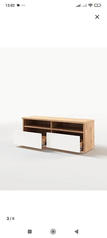small table: Тумба и подставка для телевизора, Б/у, Напольная, ЛДСП, Самовывоз — 3