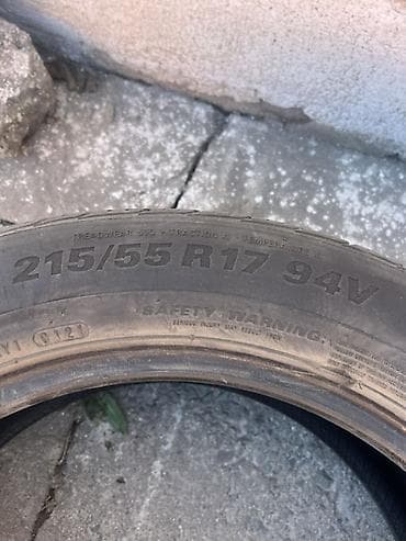 9 r20: Шины 215 / 55 / R 17, Лето, Б/у, Комплект, Легковые, Корея, Kumho — 8