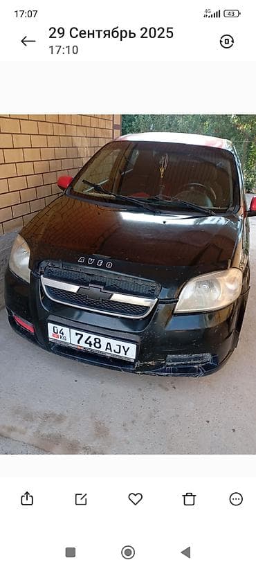 Chevrolet: Chevrolet Aveo: 2008 г., Механика, Седан — 5