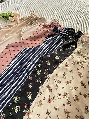 женские трусы стринги: Женские домашние/повседневные брюки свободного кроя - Посадка — 8