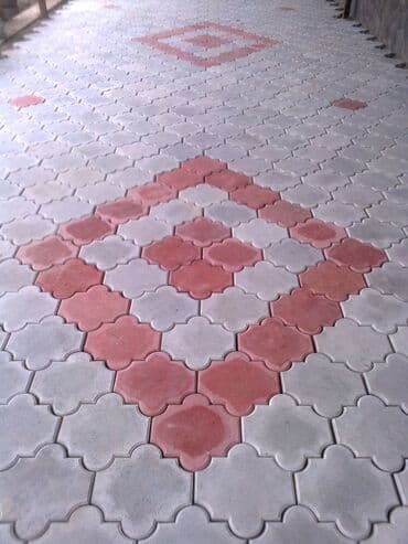 столешницы из искусственного камня: Евробрусчатка, Орнамент, Бетонная, Прессованная, Новый — 1