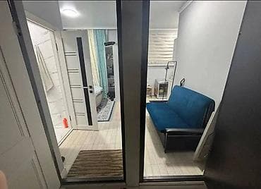 Батирлер: Студия, 24 м², Көк-Жар ж/м 106-серия жакшыртылган, Жертөлө кабаты кабат, Жаңы ремонт — 1