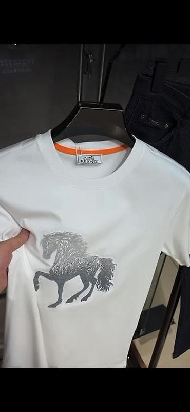 футболка фирменная: Мужская футболка, 3XL, Armani, Новый, цвет - Черный, Платная доставка — 5