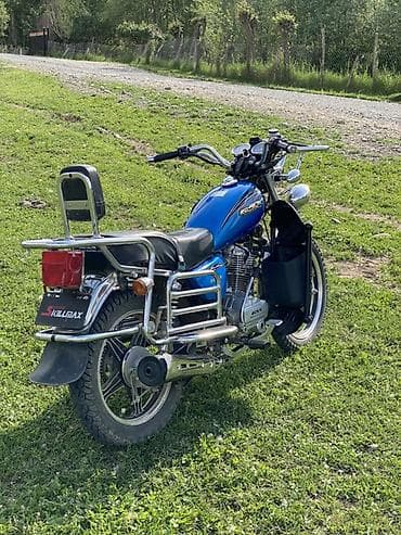 электромотоцикл для детей: Классический мотоцикл Suzuki, 250 куб. см, Бензин, Взрослый, Новый — 3