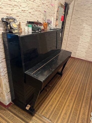 пианино октава: Продаётся пианино, производство Беларусь, цвет чёрный — 4