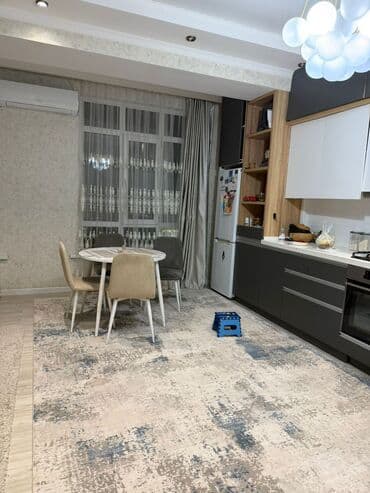 с кок жар ул тулеева: 2 комнаты, 54 м², Элитка, 10 этаж, Евроремонт — 8