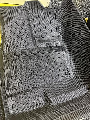 линолеум для авто: 3D Полики Для салона Универсальный, цвет - Черный, Новый, Самовывоз, Платная доставка — 4