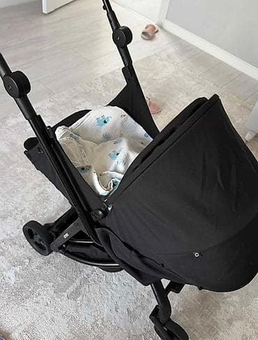 cybex easywalker: Коляска-прогулка Anex Air Z, цвет черный. - Компактная и легкая — 2