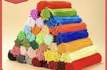 Тил курстары: Продаю синельные проволоки для творчества! Качество отличное — мягкие — 1