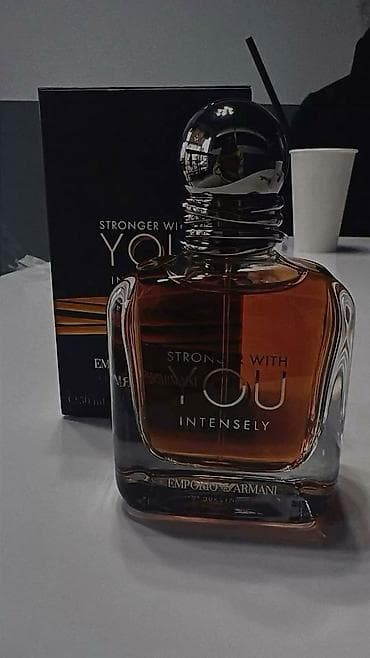 Emporio Armani Stronger With You Intensely — мужская парфюмированная