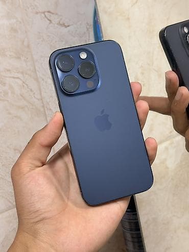 айфое 5: IPhone 15 Pro, 256 ГБ, Blue Titanium, Коробка, 86 % — 10