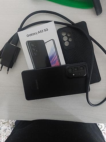 micro sd 128: Samsung Galaxy A53 5G, 128 ГБ, цвет - Черный — 1