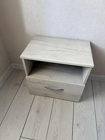 Уктоочу бөлмө гарнитурлары: Спальный гарнитур в светлом оттенке «беленый дуб» (лёгкая древесная — 5