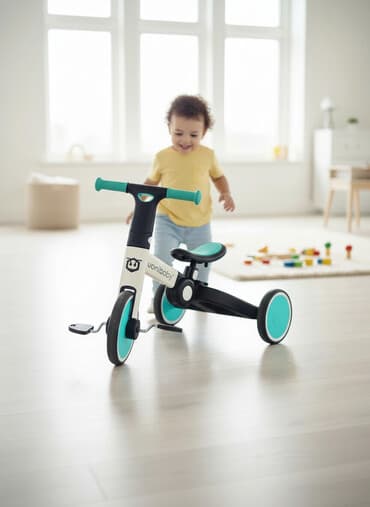 Детский велосипед, 3-колесный, 3 - 4 года, Б/у