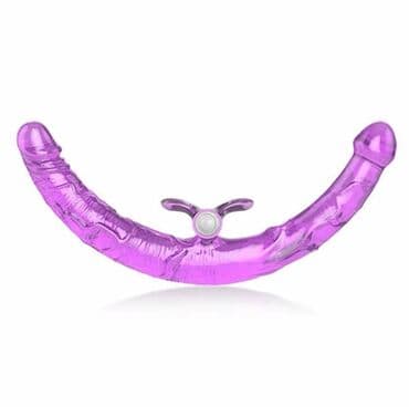 Двусторонний фаллоимитатор с вибрацией - отличный вариант для тех