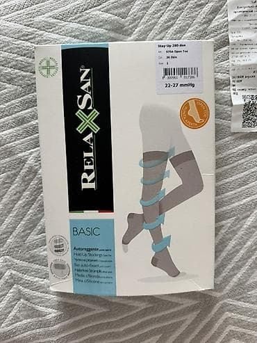 Компрессионные чулки RelaxSan BASIC Stay-Up 280 den - Класс