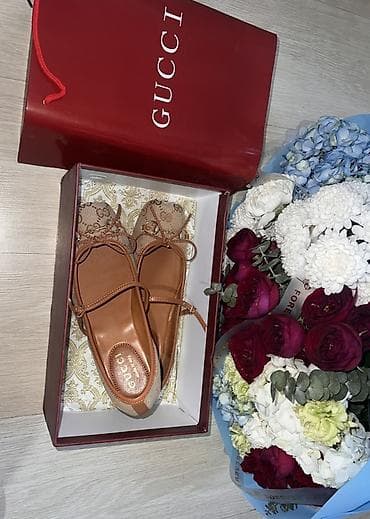 Туфли, 36, Gucci, Новый, цвет - Бежевый, Самовывоз, Платная доставка — 3
