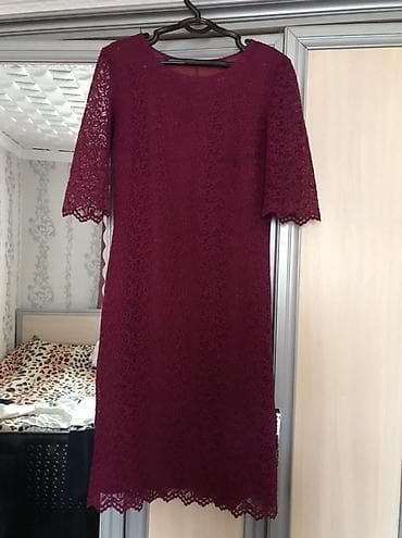 джинсы кюлоты: Повседневное платье, Осень-весна, Длинная модель, Футляр — 3