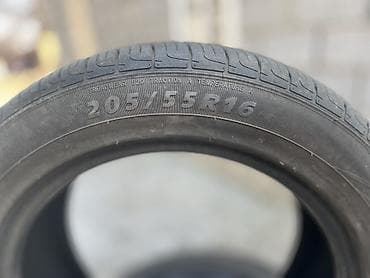 Транспорт: Комплект из 4 летних шин 205/55 R16. Новый в отличном состоянии 95% — 2