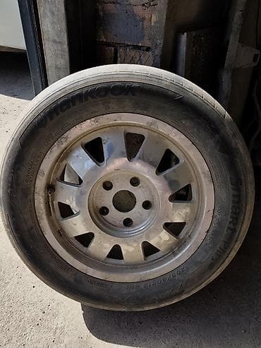Колеса в сборе 205 / 60 / R 16, Лето, Б/у, 1 шт, Легковые, Литые, отверстий - 5
