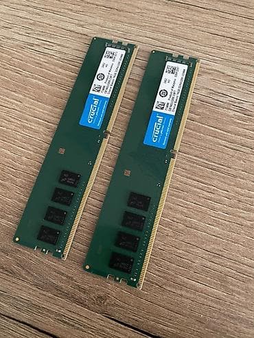 Стол компьютерлери жана комлектөөчүлөр: Crucial Basics DDR4-3200 UDIMM — комплект оперативной памяти - Тип — 1