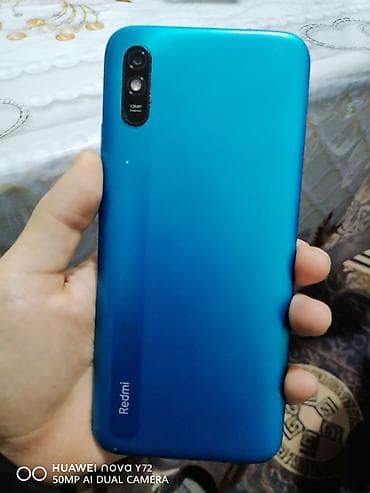 samsung tab a: Redmi, Redmi 9A, Б/у, 32 ГБ, цвет - Голубой, 1 SIM, 2 SIM — 2