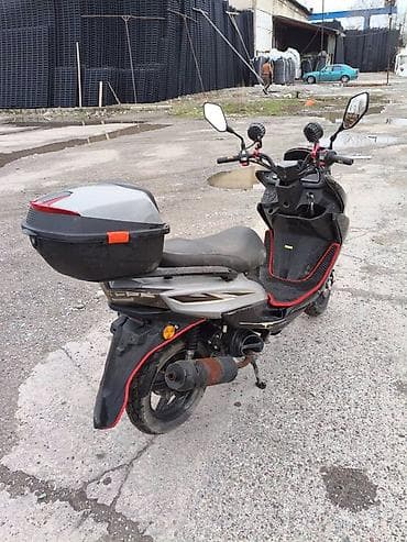 мотоцикл мотор: Макси-скутер 150 куб. см, Бензин, Б/у — 6