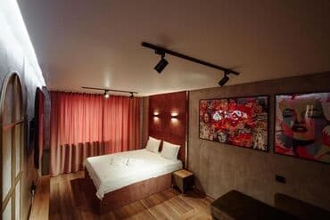 дом квартира жалал абад: 1 бөлмө, Душ кабинасы, Жаздык, жууркан-төшөк каптары, Кондиционер — 25