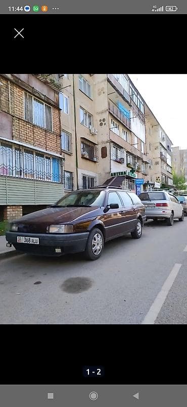 Унаа: Volkswagen Passat: 1994 г., 1.8 л, Кол менен иштөөчү, Бензин, Универсал — 2