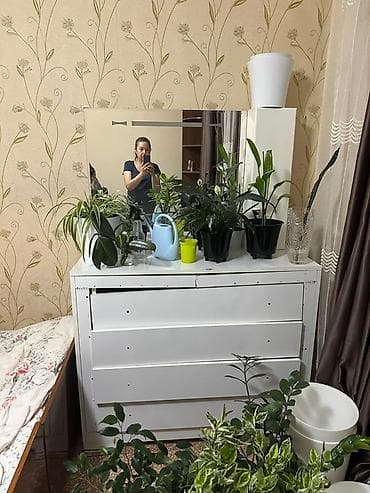 шкаф тумба: Набор мебели для спальни/гостиной в едином стиле (ЛДСП, сочетание — 2