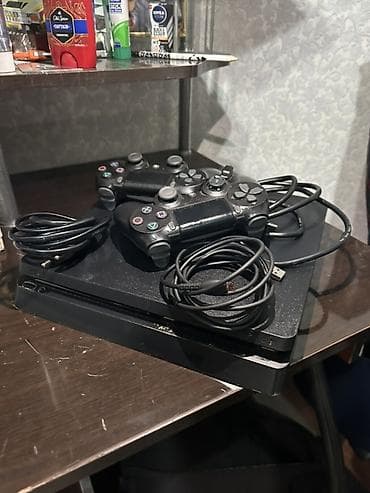 электронный веси: Игровая приставка Sony PlayStation 4 Slim 1тб (не прошитый) (игр нет) — 1