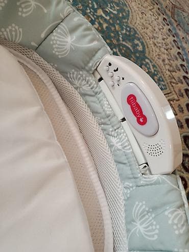 Переносной детский кокон/люлька с вибро- и музыкальным модулем -