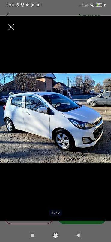 Продажа авто: Chevrolet Spark: 2019 г., 1 л, Автомат, Бензин, Хэтчбэк — 2