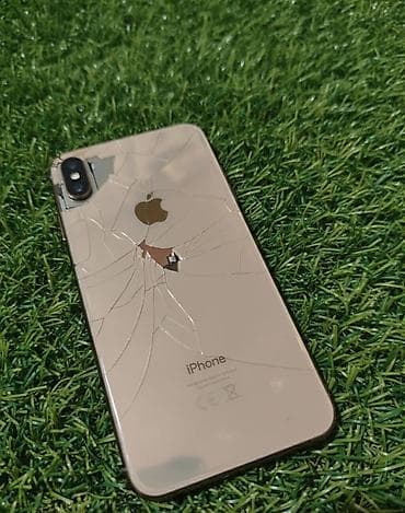 id: IPhone Xs, Б/у, 256 ГБ, Золотой, 73 % — 2