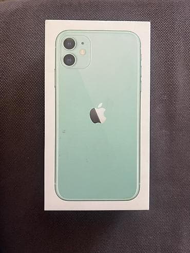 imac mini: IPhone 11, Зеленый, Коробка, 76 % — 2