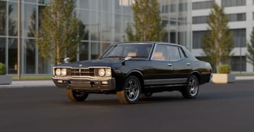двигатель на виндом: Nissan : 1977 г., 2.5 л, Автомат, Бензиновая, Седан — 9