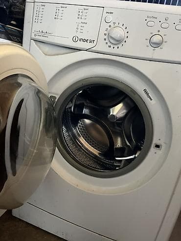 Техника жана электроника: Стиральная машина Indesit, продаю б/у Характеристики и функции: - — 1
