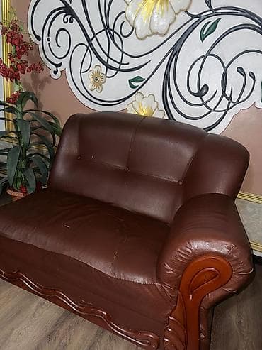 Офис эмереги: Ашкана үчүн жумшак бурчек, түсү - Күрөң — 4