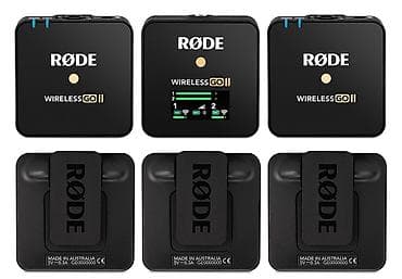 аудио адаптер: RØDE Wireless GO II — компактная цифровая беспроводная микрофонная — 3