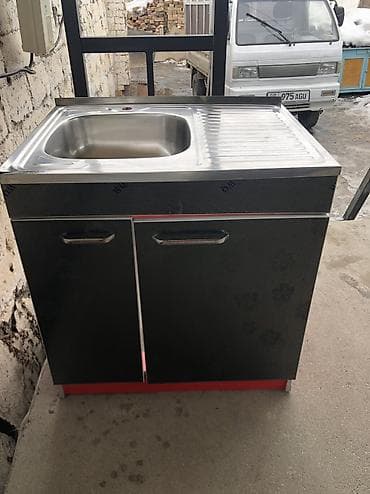 мебель в сокулуке: Кухонный гарнитур, цвет - Белый, ДСП — 10