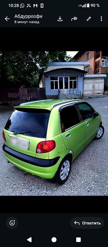Daewoo Matiz: 2007 г., 0.8 л, Механика, Бензин, Хэтчбэк — 4
