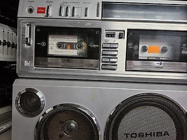 динамик пионер: Ретро магнитола/бумбокс Toshiba BomBeat WX-1 (модель RT-S983) — 2