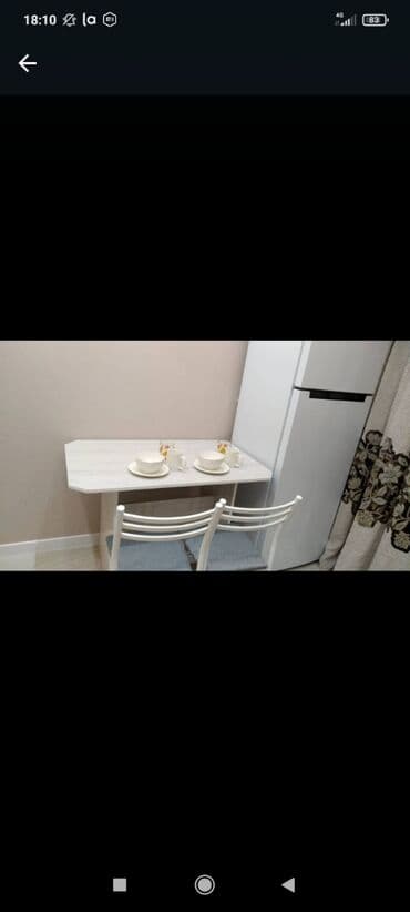 аренда квартир без хозяина: 1 комната, Душевая кабина, Постельное белье, Кондиционер — 5